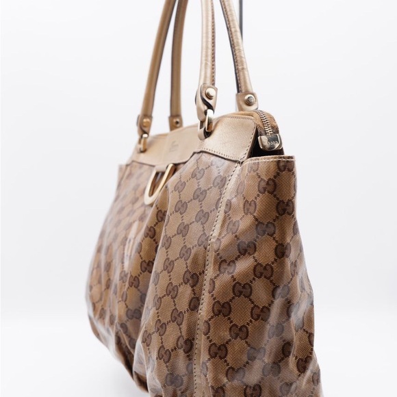 Gucci crystal canvas and authentic Abbey tote - Picture 3 of 16